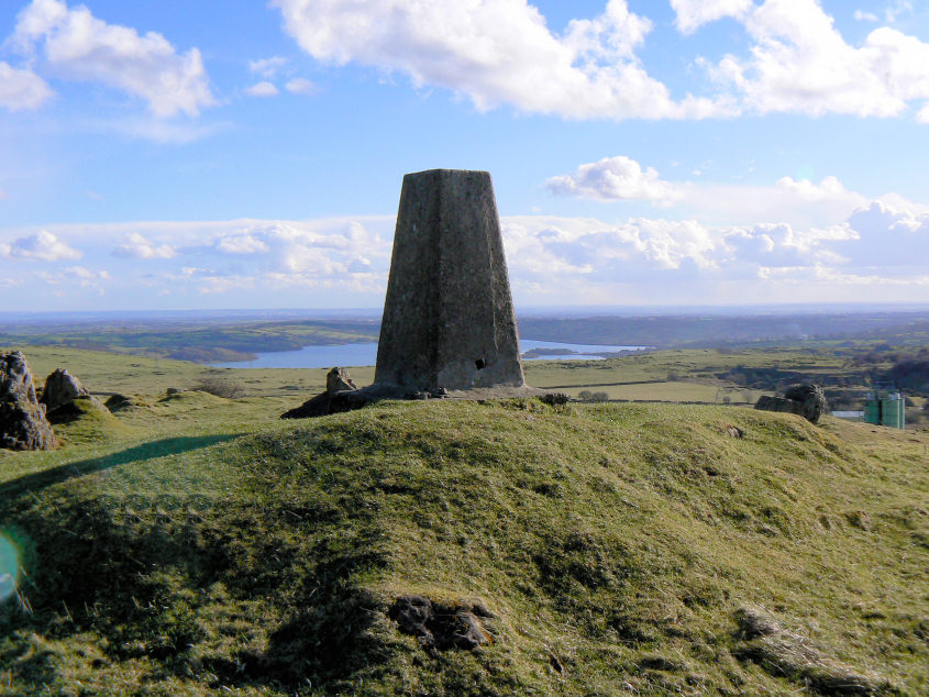 Harboro Rocks trig point Harboro Rocks trig point